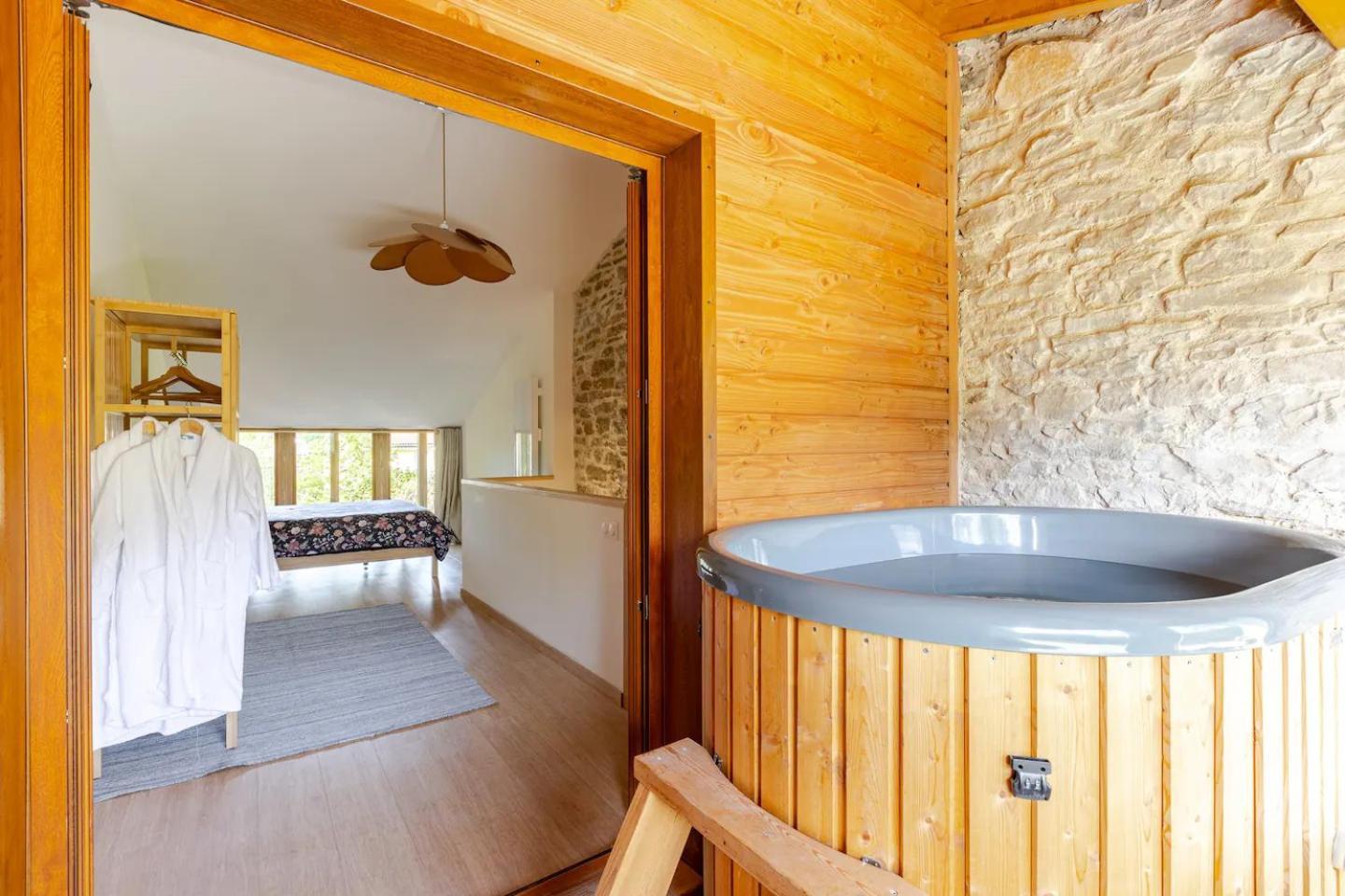 Moulin Du Buis - Bain Nordique, Charme Et Detente Saint-Sorlin-en-Bugey 外观 照片